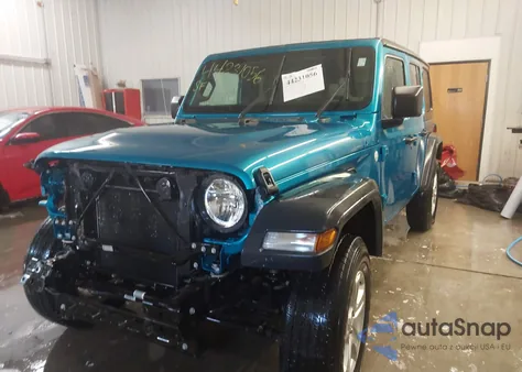 2020 Jeep Wrangler Unlimited Sport S 4X4 from USA, damaged, VIN 1C4HJXDG0LW218067